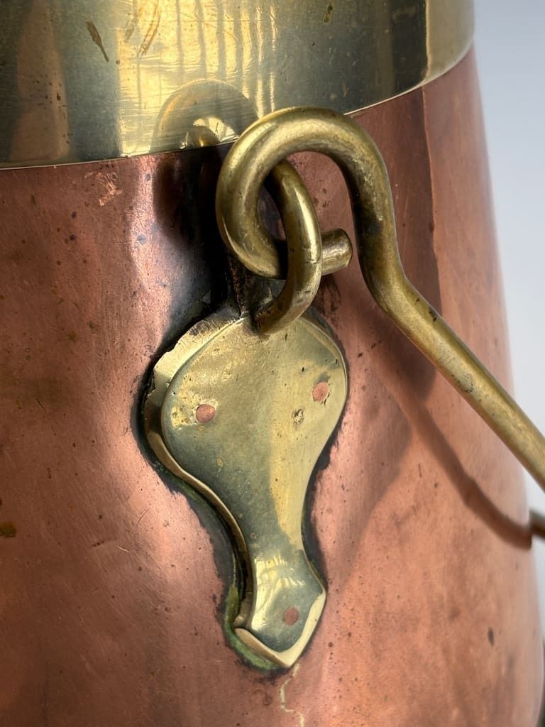 19th Century Dutch Copper And Brass 'Doofpot' (Ember Pot) photo furniture
