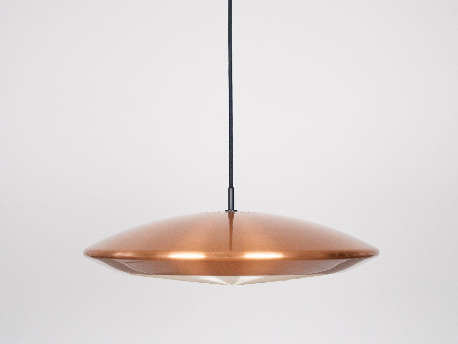 Vintage Danish Diskos Pendant Lamp By Jo Hammerborg For Fog And Morup, 1965