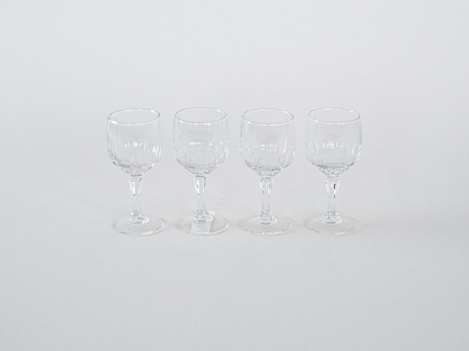 Set Of Four Glasses, Danish Design, 1970s, Manufactured In Denmark photo for sale