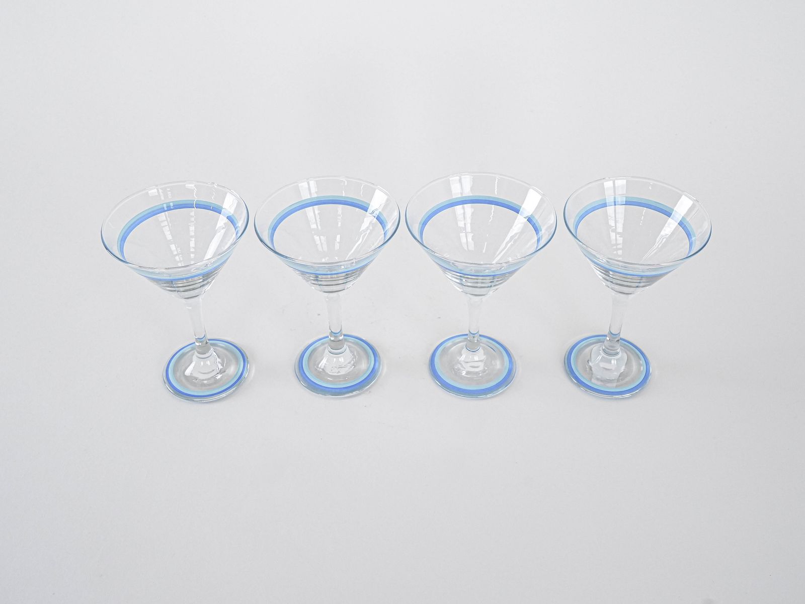 Set Of Martini Glasses, Danish Design, 1970s, Manufactured In Denmark photo 259.0