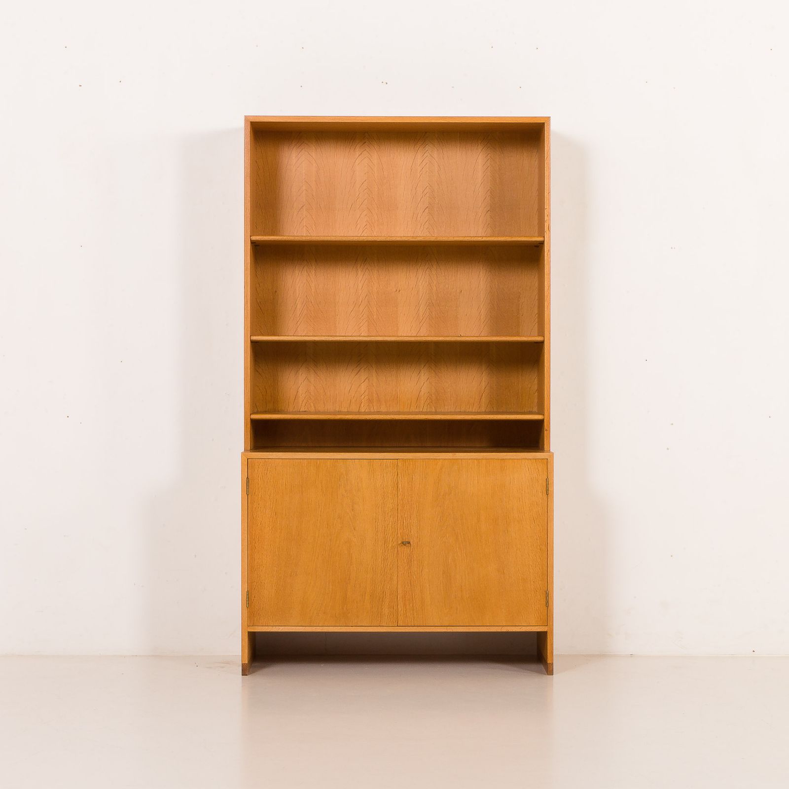 Hans Wegner Mid Century Oak Bookcase Ry Mobler 1960s photo Furniture