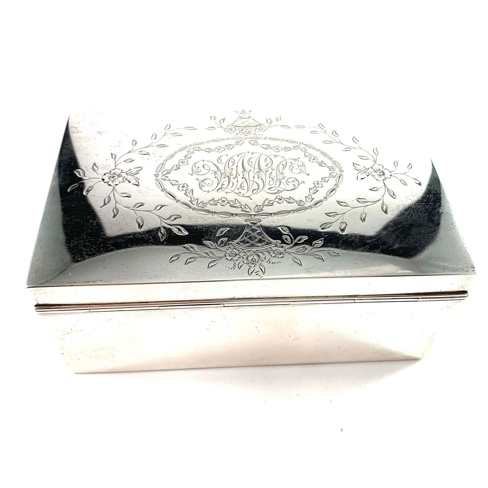 Shreve & Co San Francisco Victorian Sterling Silver Jewelry Casket photo Home Decor