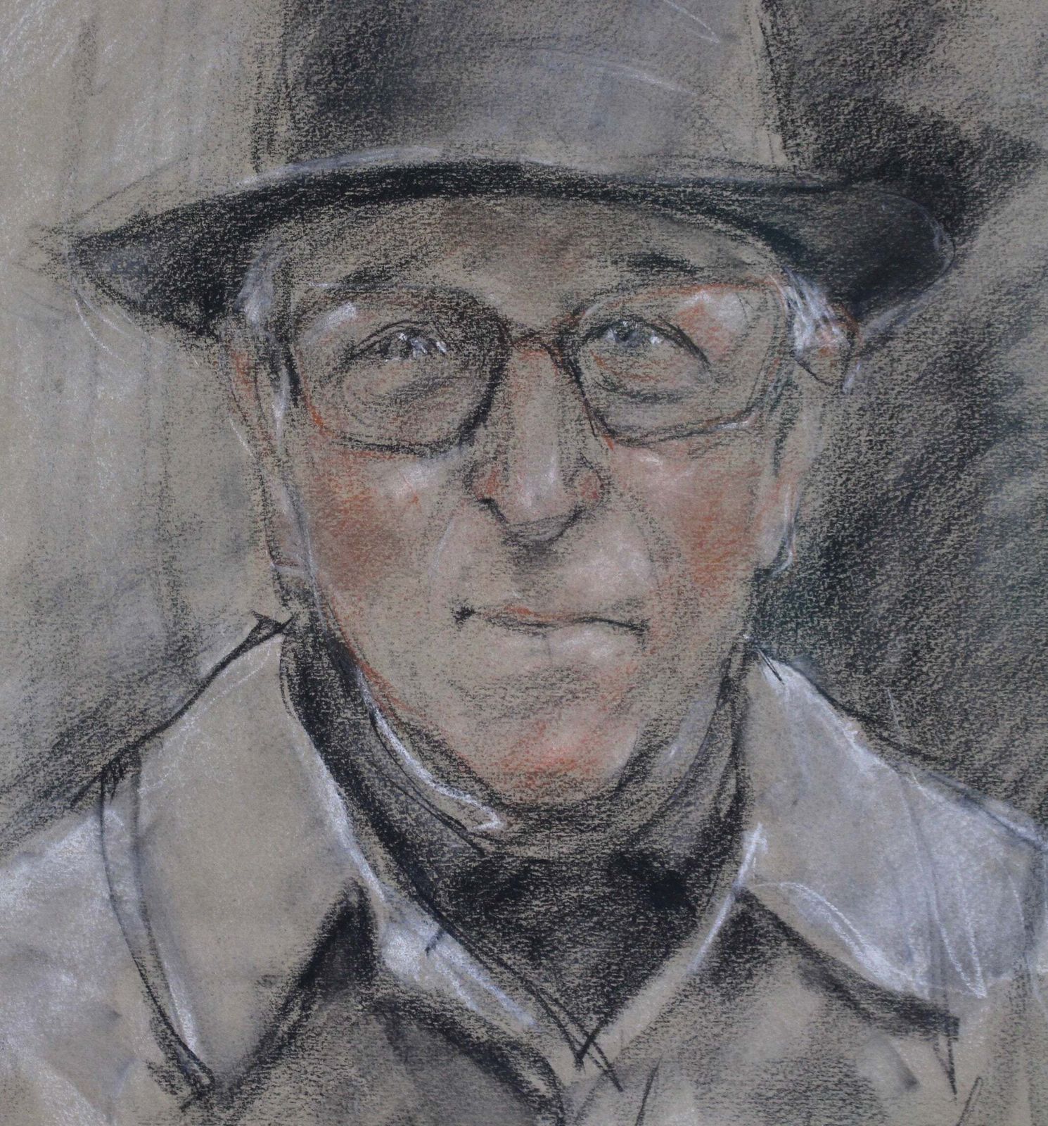 Portrait Of A Gentleman In Montmartre Paris', Japanese School (1972) photo Art