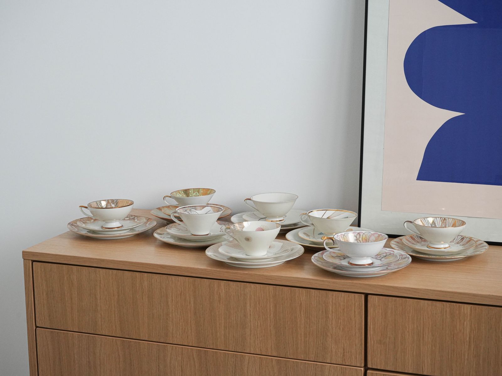 Porcelain Cup, German Design, 1940s, Manufactured By Winterling Röslau Bavaria photo furniture