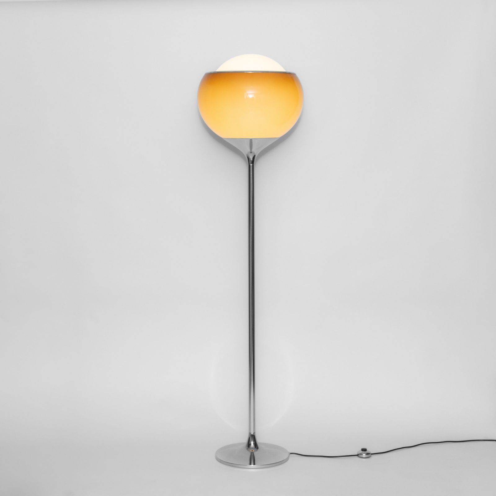 Vintage Harvey Guzzini Bud Grande Floor Lamp 1970s