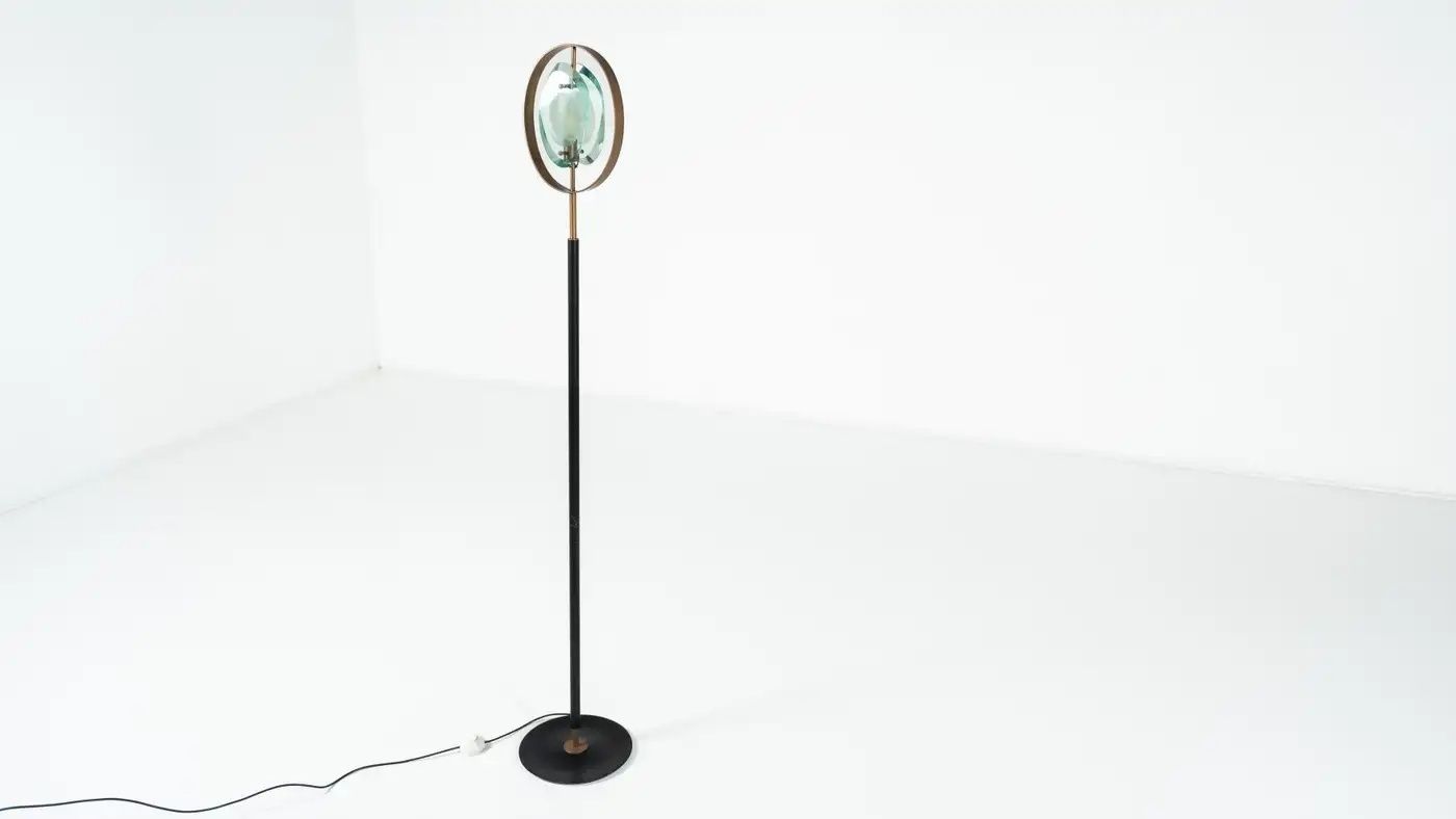 Floor Lamp Mod 2020 By Max Ingrand For Fontana Arte, Italy, 1960