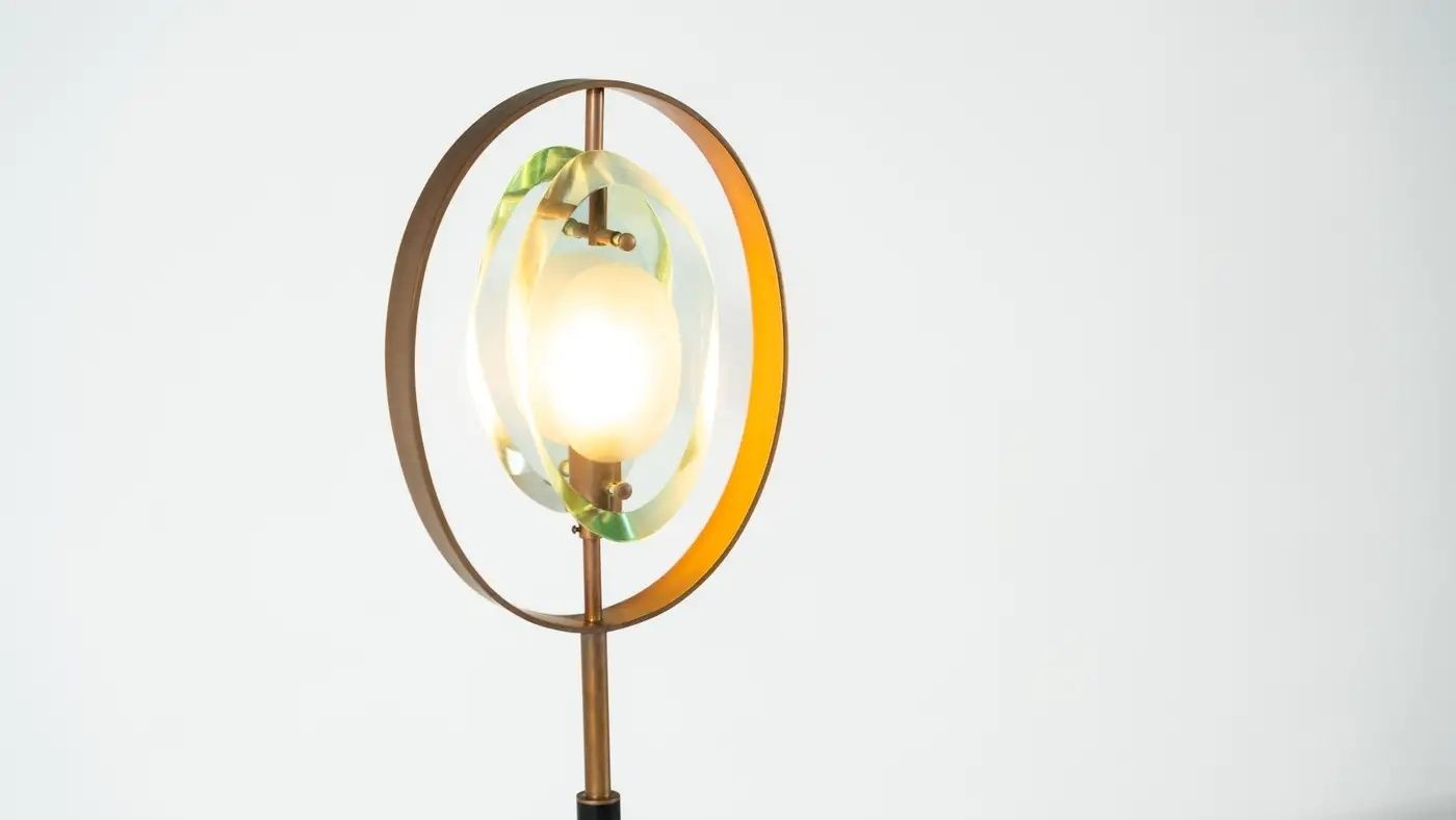 Floor Lamp Mod 2020 By Max Ingrand For Fontana Arte, Italy, 1960 photo for sale