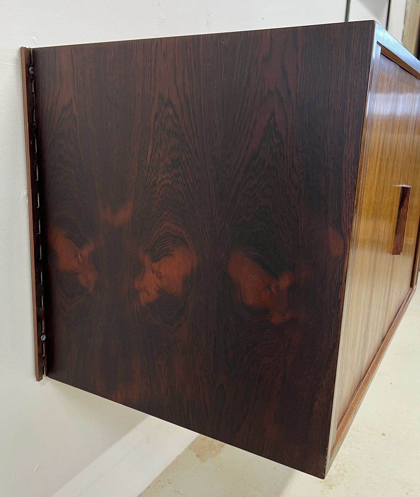 photo furniture Rosewood Tambour Cabinet By Kai Kristiansen For Feldballes