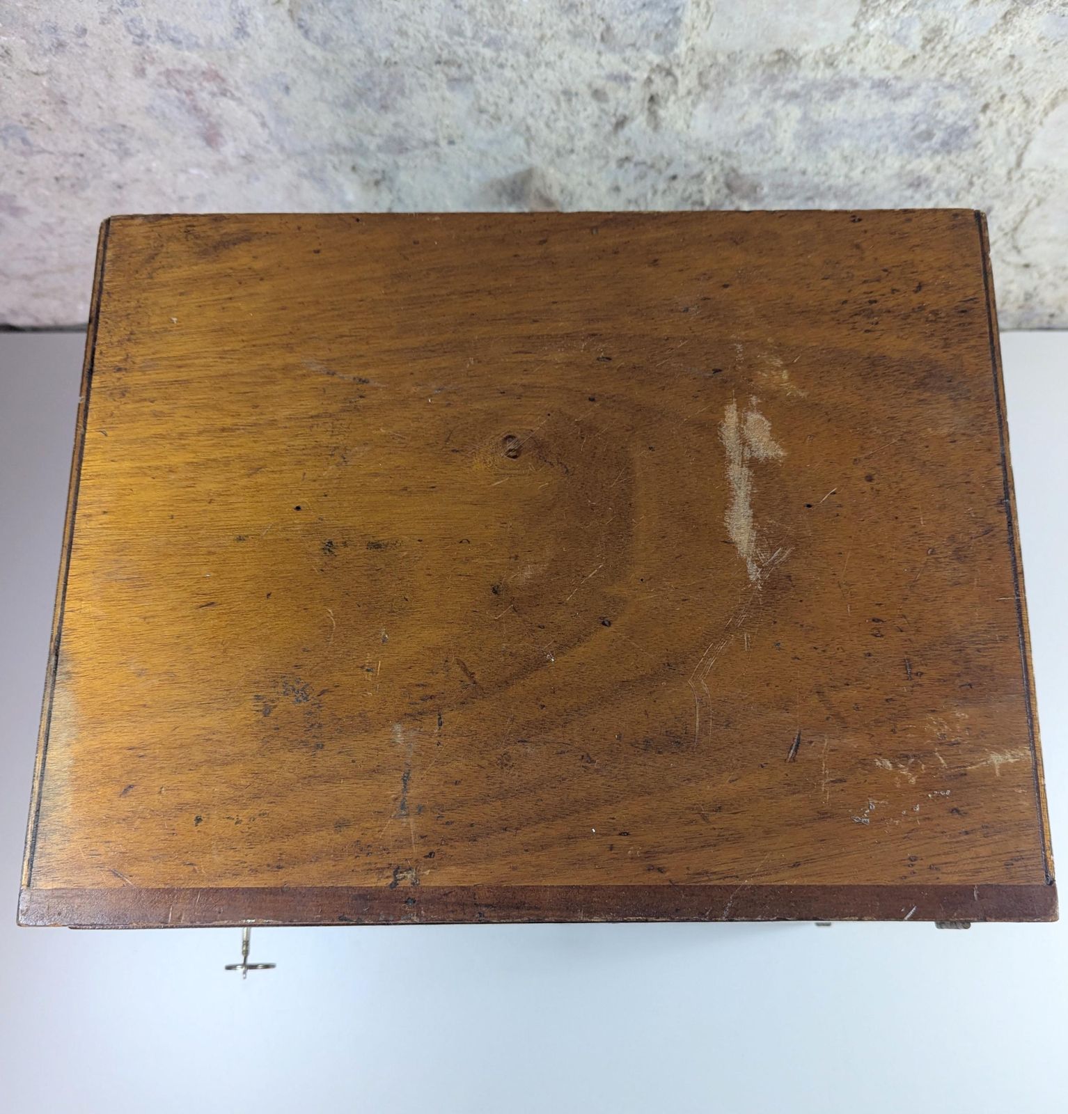 photo for sale Vintage Wooden Cabinet With Drawers And Working Lock