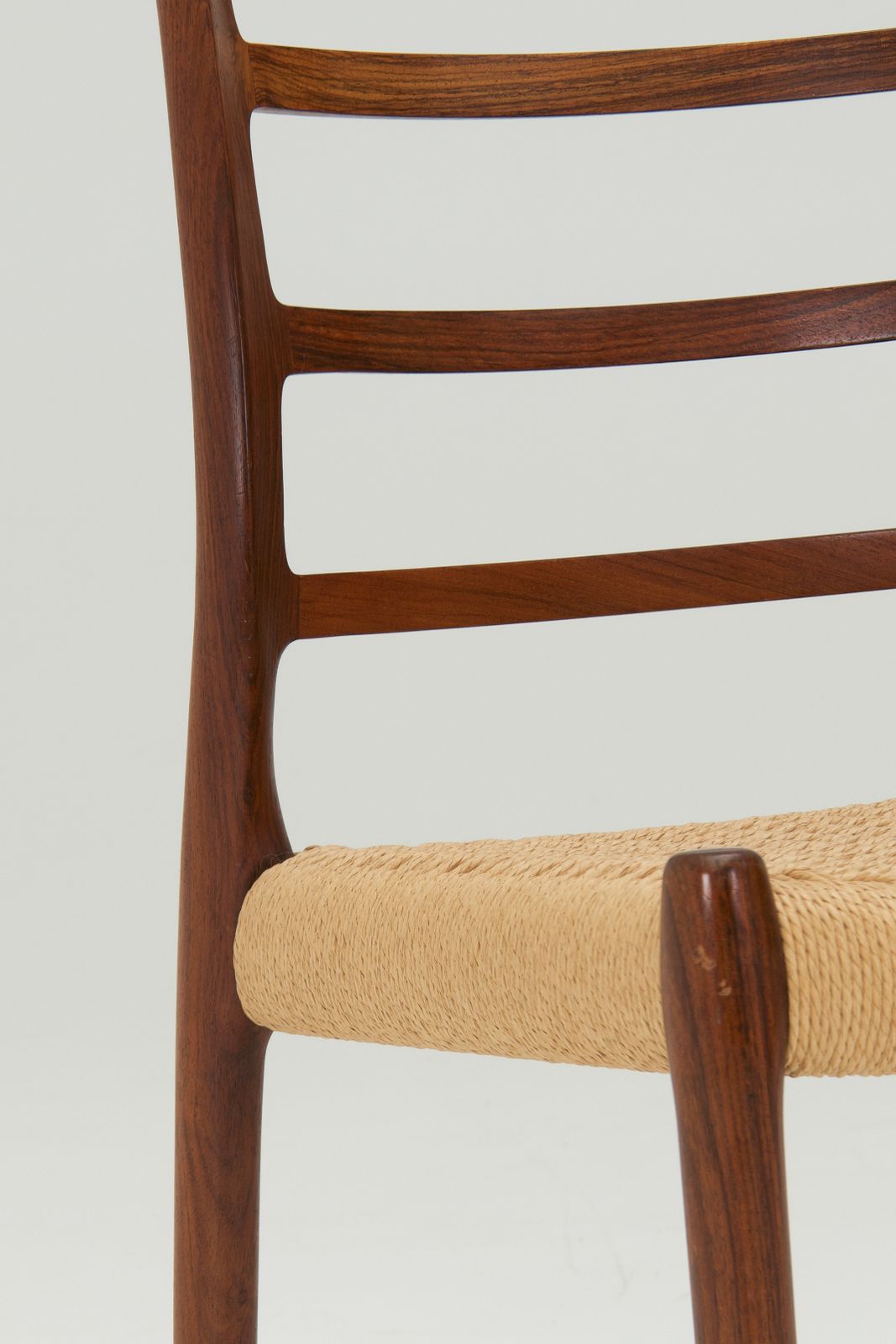 Set Of 8 'Model No. 82' Dining Chairs   Niels O. Møller photo for sale