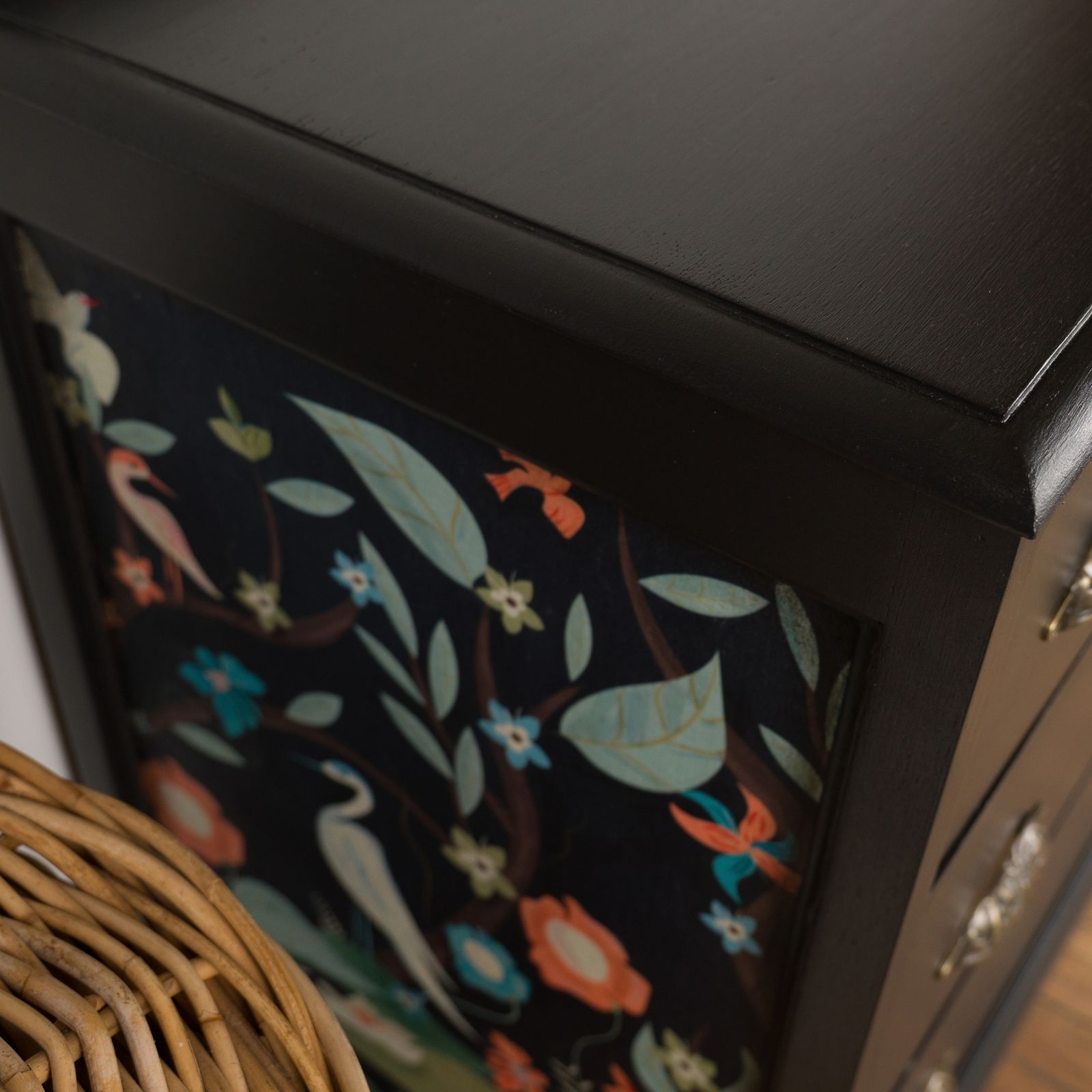 Upcycled Oak Chest Of Drawers, 1930s photo vintage