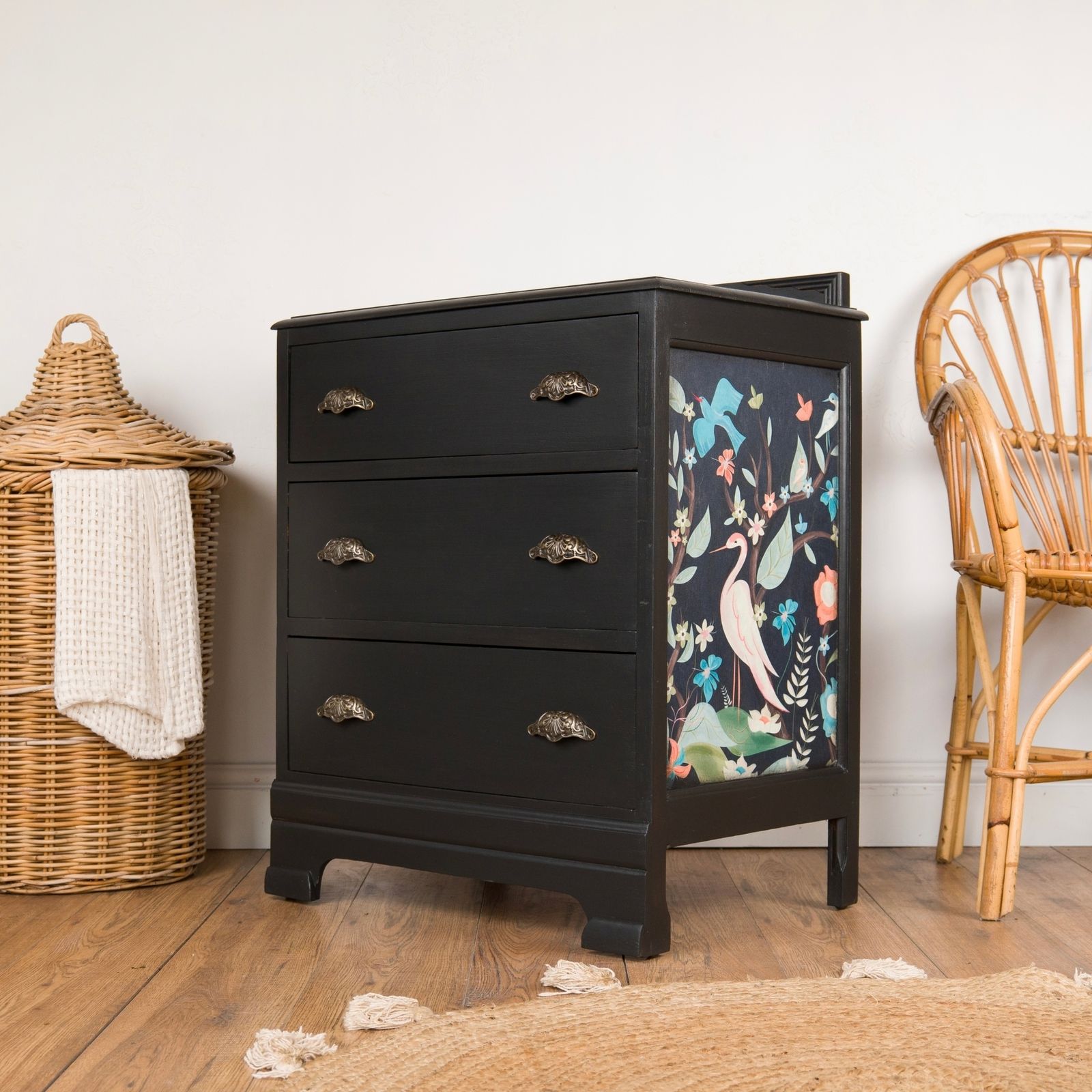 photo for sale Upcycled Oak Chest Of Drawers, 1930s