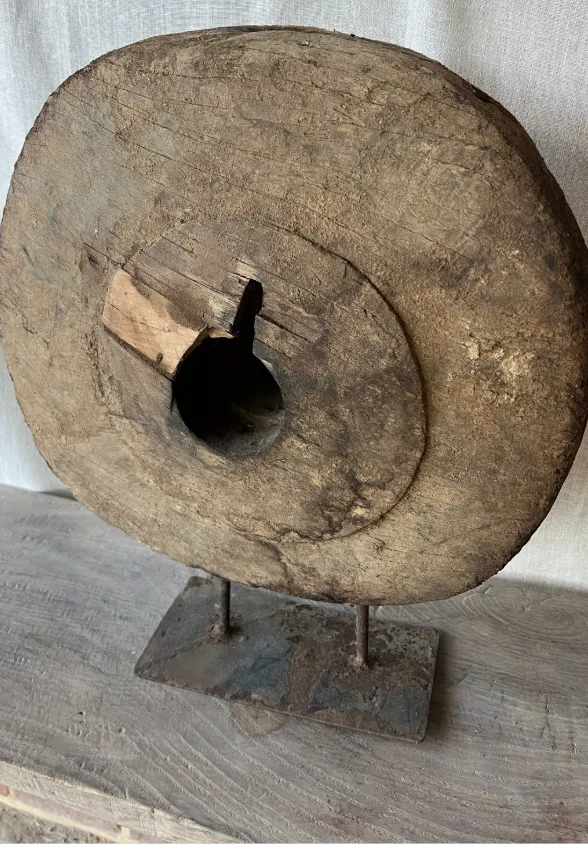 Original Wooden Mill Wheel