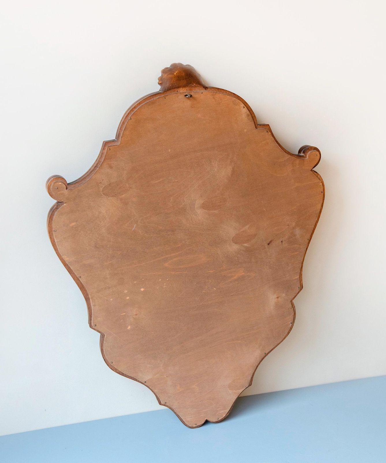 photo for sale Antieke Sierspiegel   Rococo Louis XV Stijl   Groot Handgesneden Houten Lijst