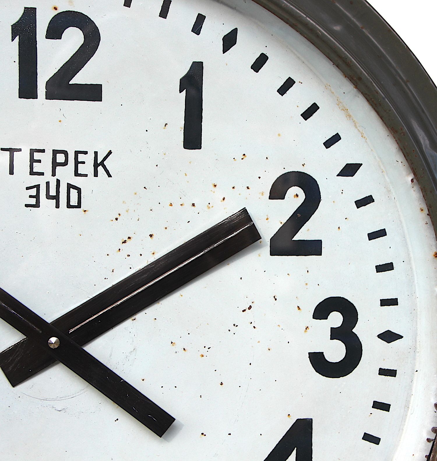 Large 55cm Russian Vintage Factory Wall Clock. Fully Guaranteed. London Timepiece photo buy