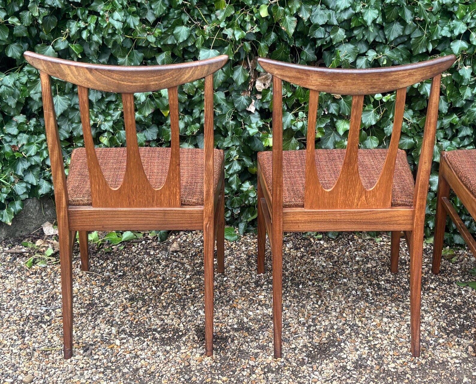 Furniture Vintage 1960’s G Plan Brasilia Teak Dining Chairs photo