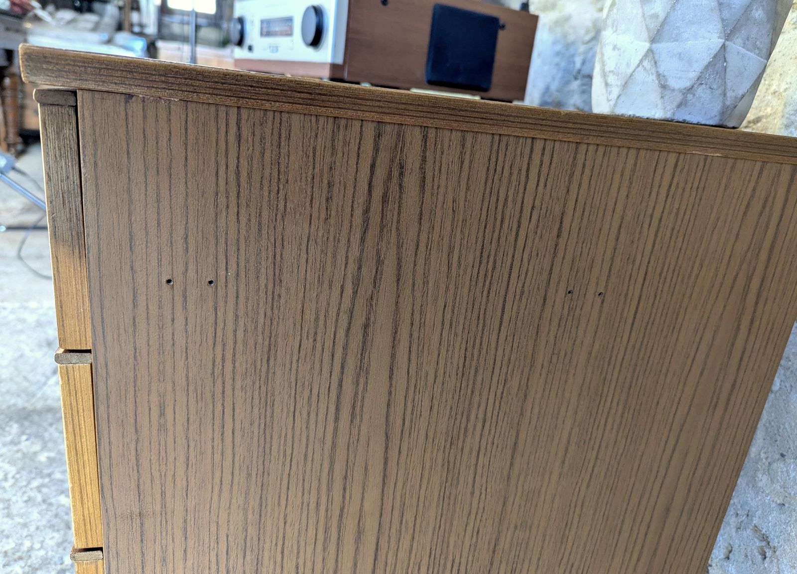 Mid Century Compact Chest Of Drawers By Europa   Teak Finish   Sku 125 photo 395.0