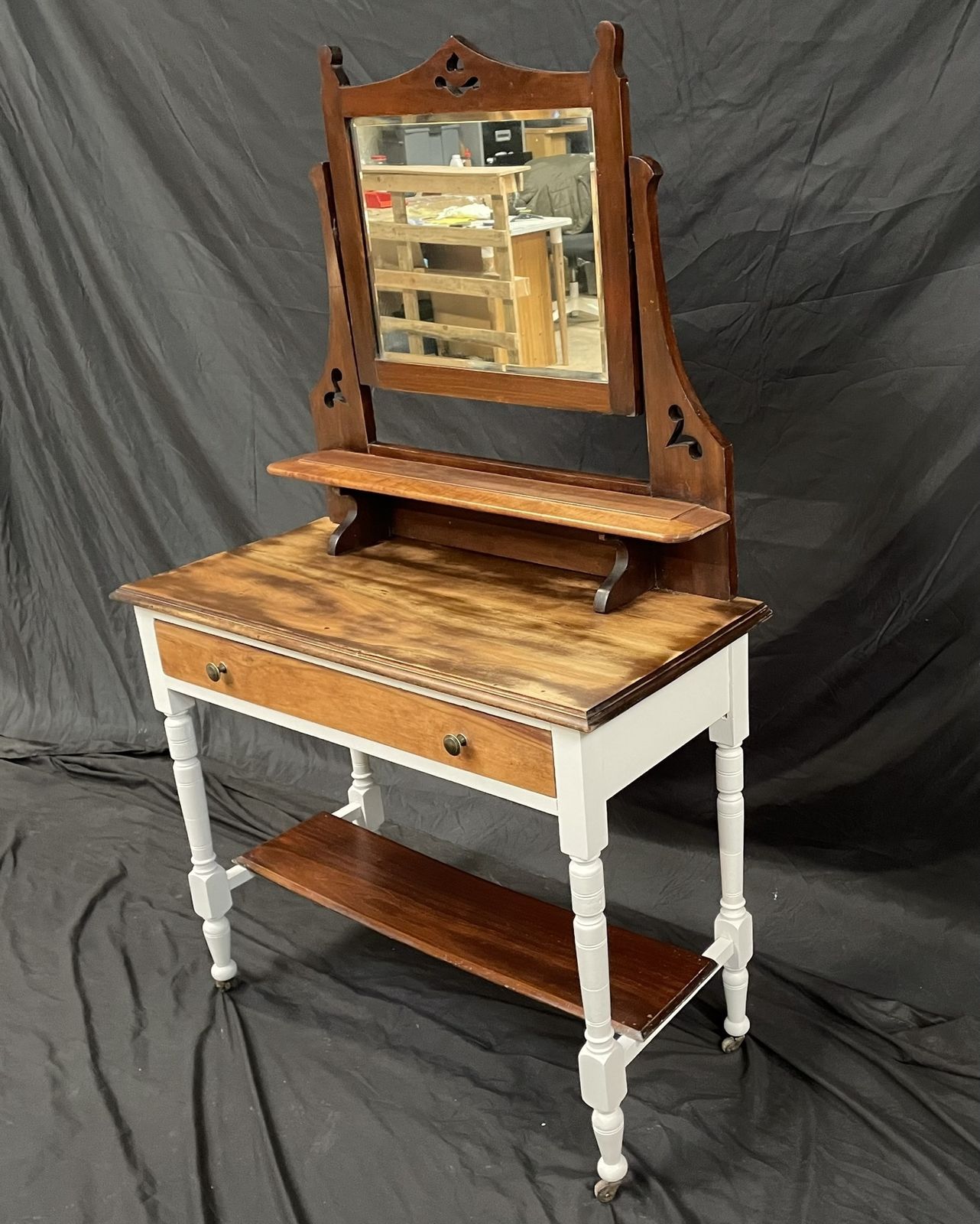 Restored Edwardian Dressing Table – Farmhouse Style photo buy
