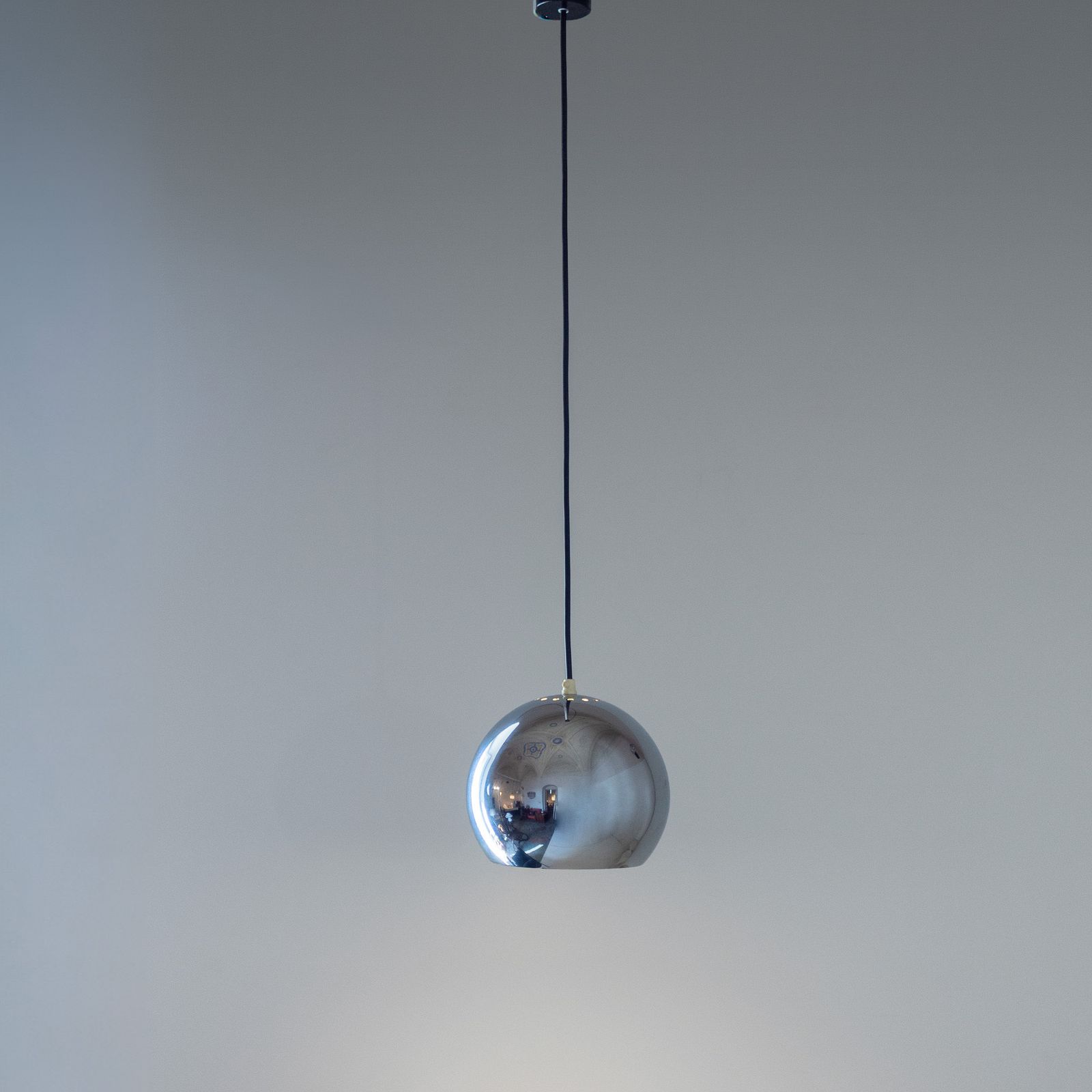Mid   Century Modern Eye Ball Reggiani Pendant, Italy, Set Of Two photo vinterior