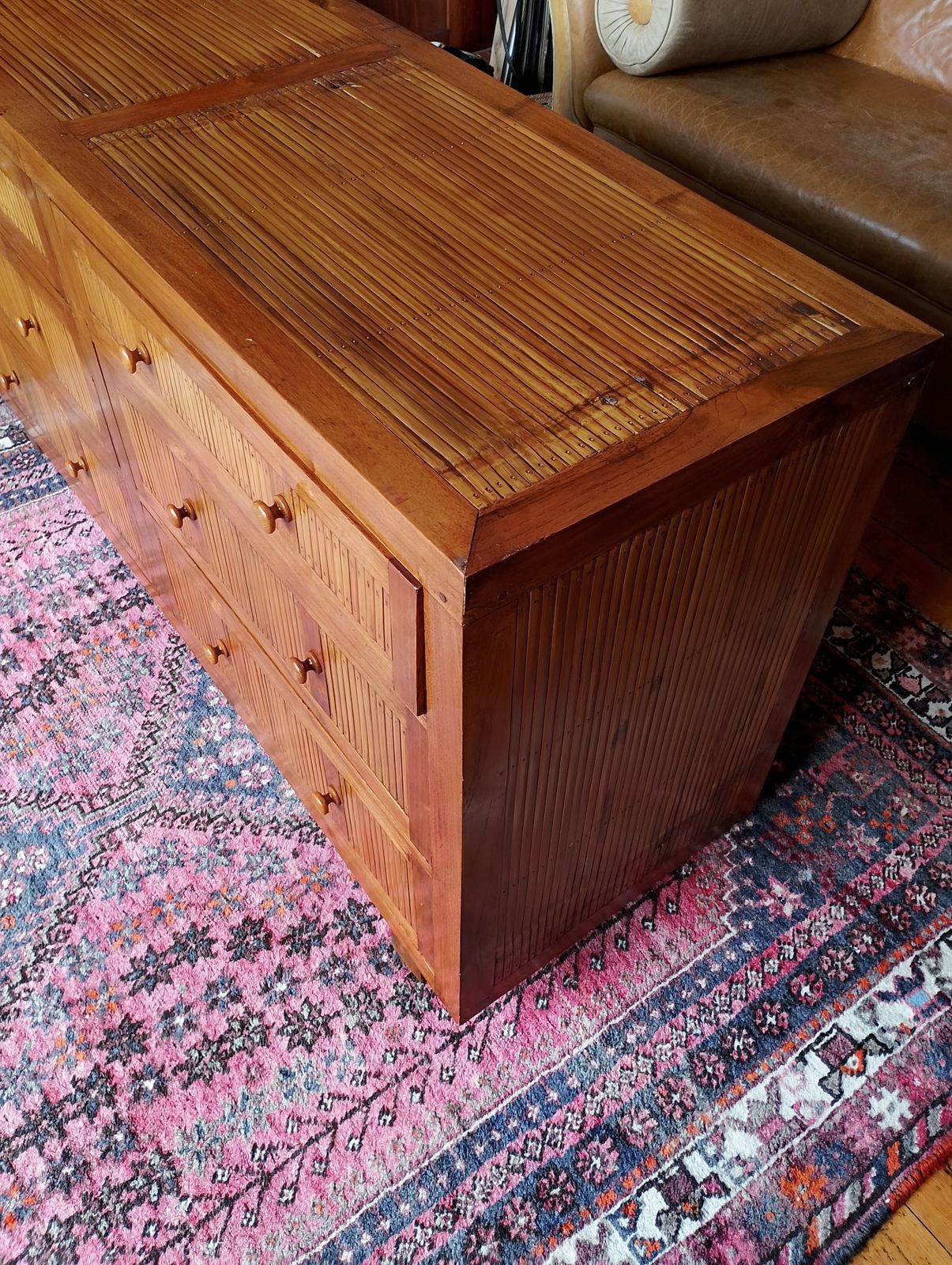Bamboo Chest Of Drawers photo for sale