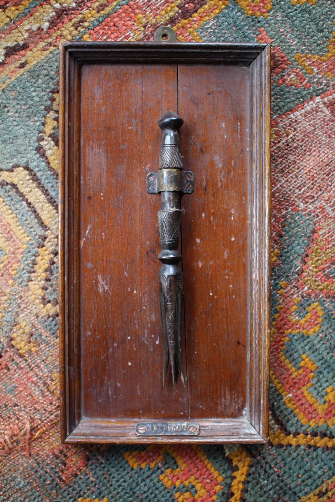 photo furniture Early 20th Century Fijian Ceremonial Fork Or 'Bulutoko' Oceania Ethnographic