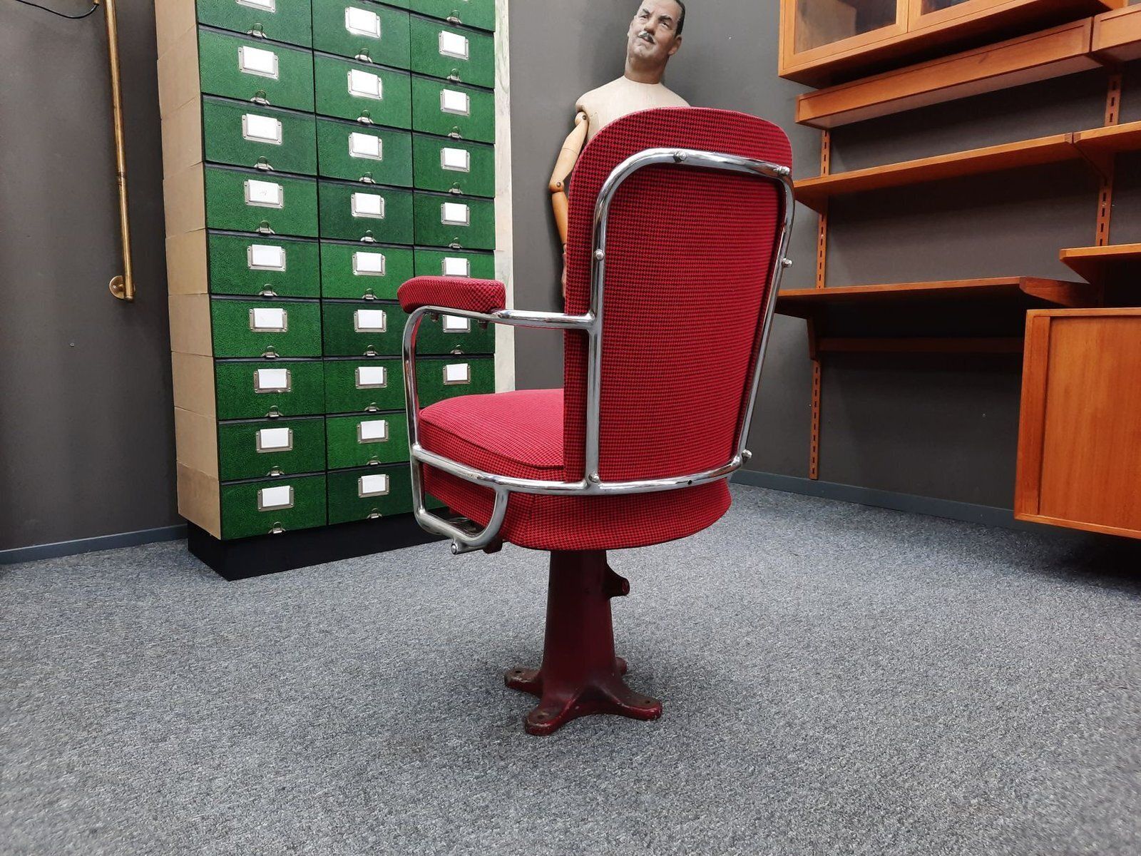 Bauhaus Cinema Folding Chair By Fana Metaal Holland, 1930s photo 1251.0