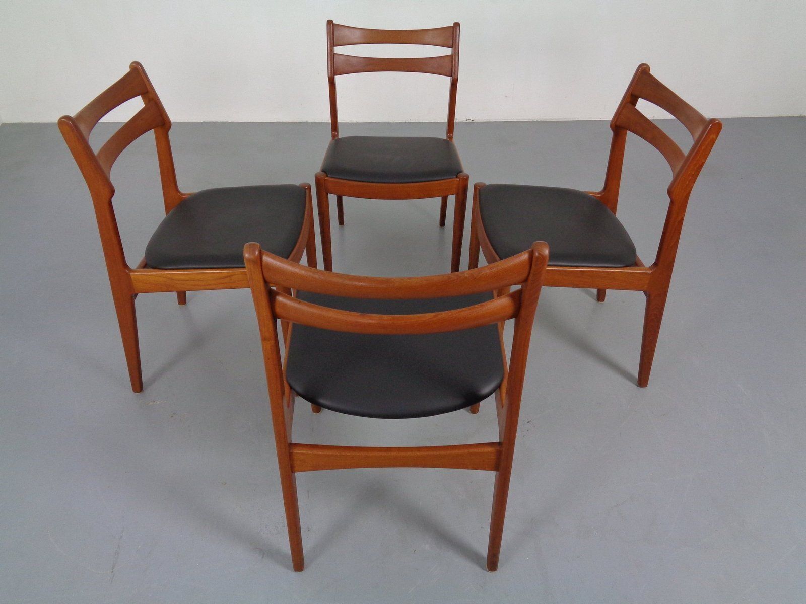 photo furniture Teak Dining Chairs From Vamo Sønderborg, Denmark, 1960s, Set Of 4