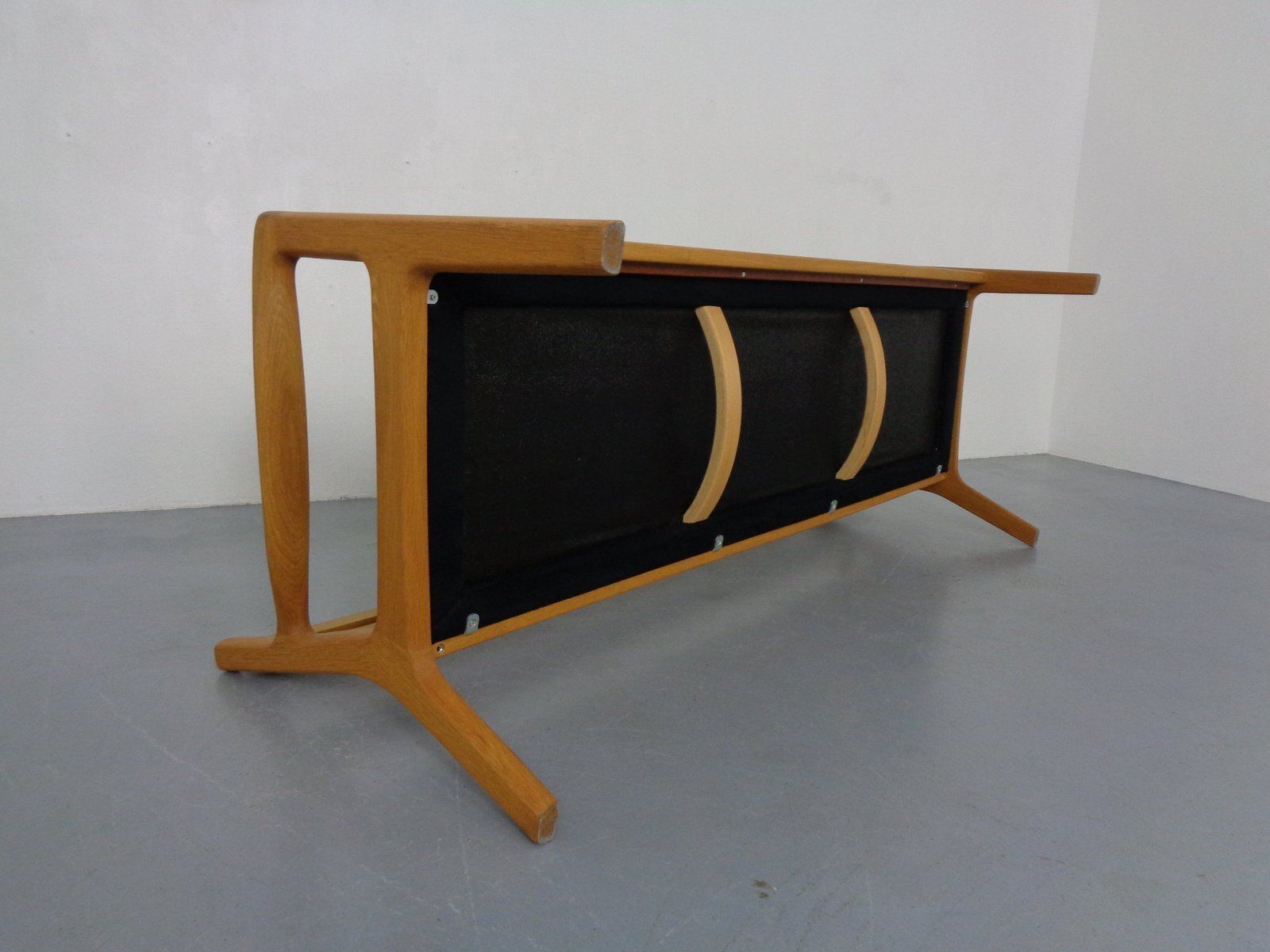 photo vinterior Senator Sofa In Oak By Ole Wanscher For Poul Jeppesen, Denmark, 1960s