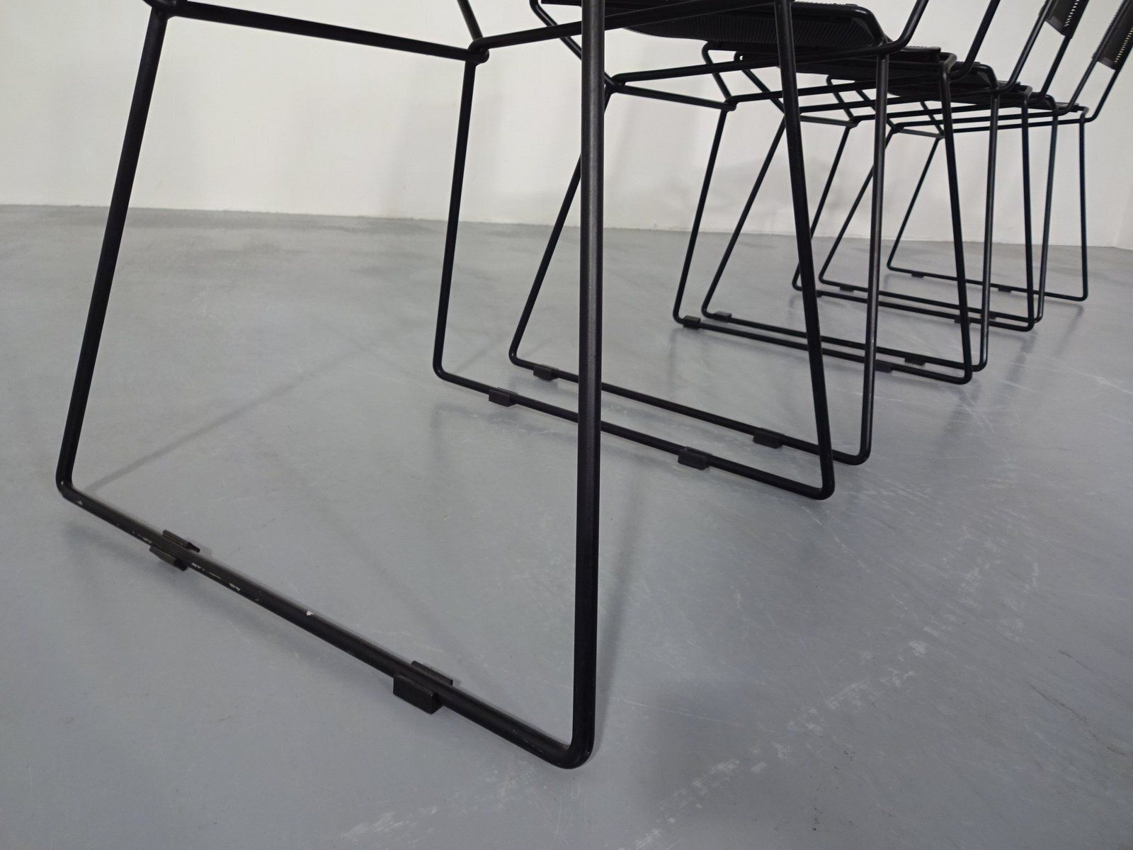 photo buy Metal Chairs From Rolf Rahmlow, Germany, 1980s, Set Of 4