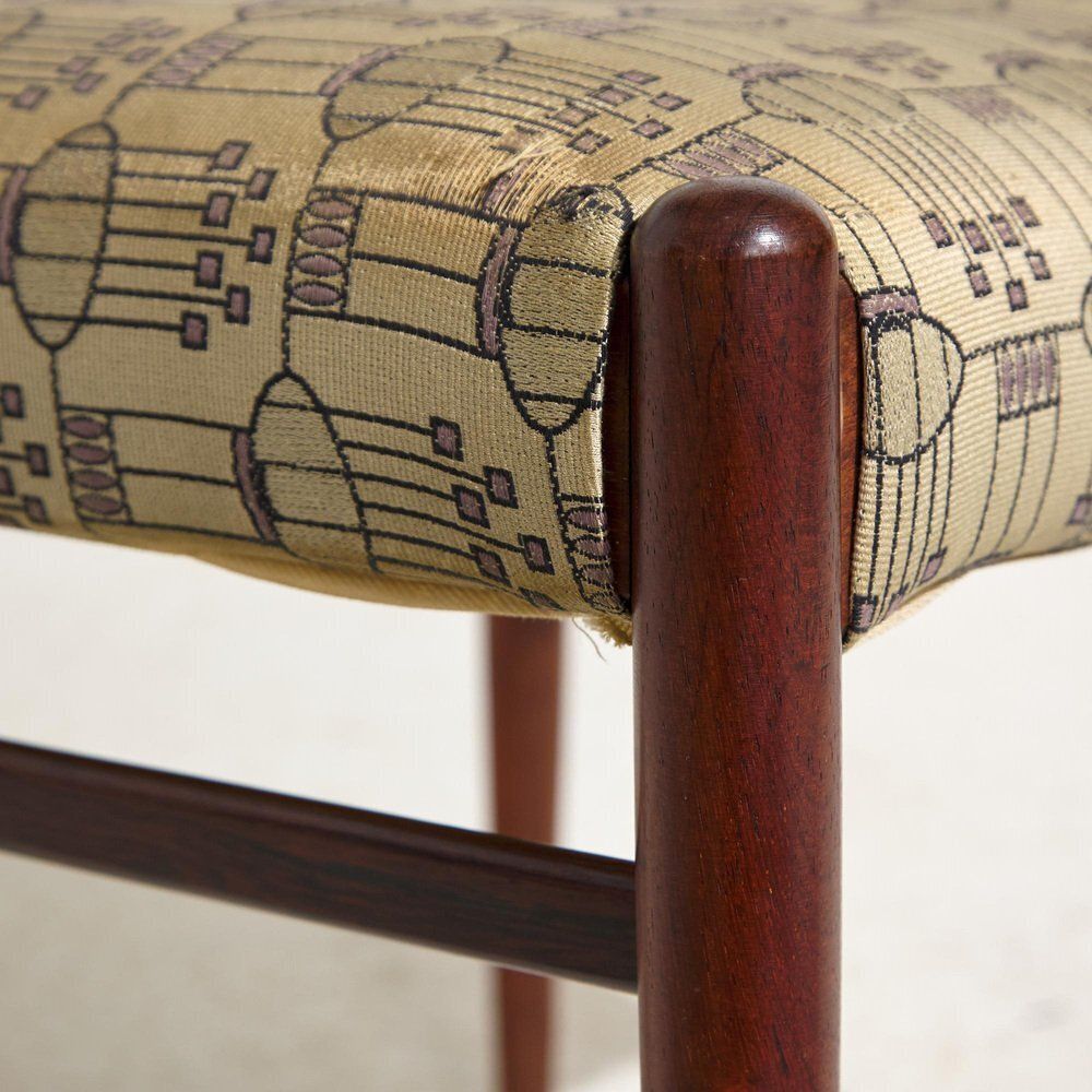 Rosewood Anne Dining Chair By Johannes Andersen For Uldum Møbelfabrik, 1960s, Set Of 6 photo buy