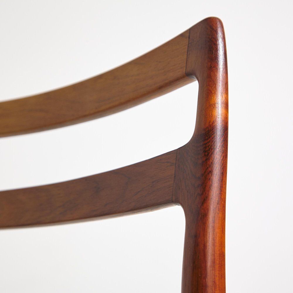 photo furniture Rosewood Anne Dining Chair By Johannes Andersen For Uldum Møbelfabrik, 1960s, Set Of 6