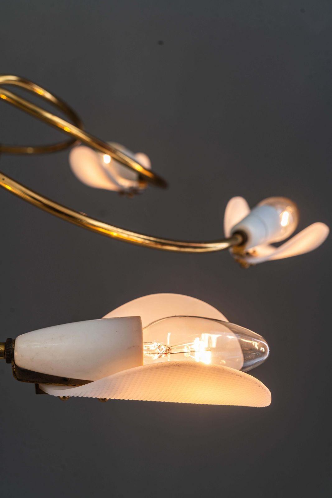 Lighting Rupert Nikoll " Tornado " Chandelier Vienna Around 1960s photo
