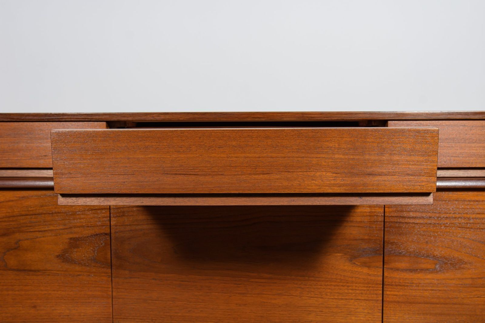photo furniture Mid Century Modern English Teak Sideboard From Stonehill, 1960s