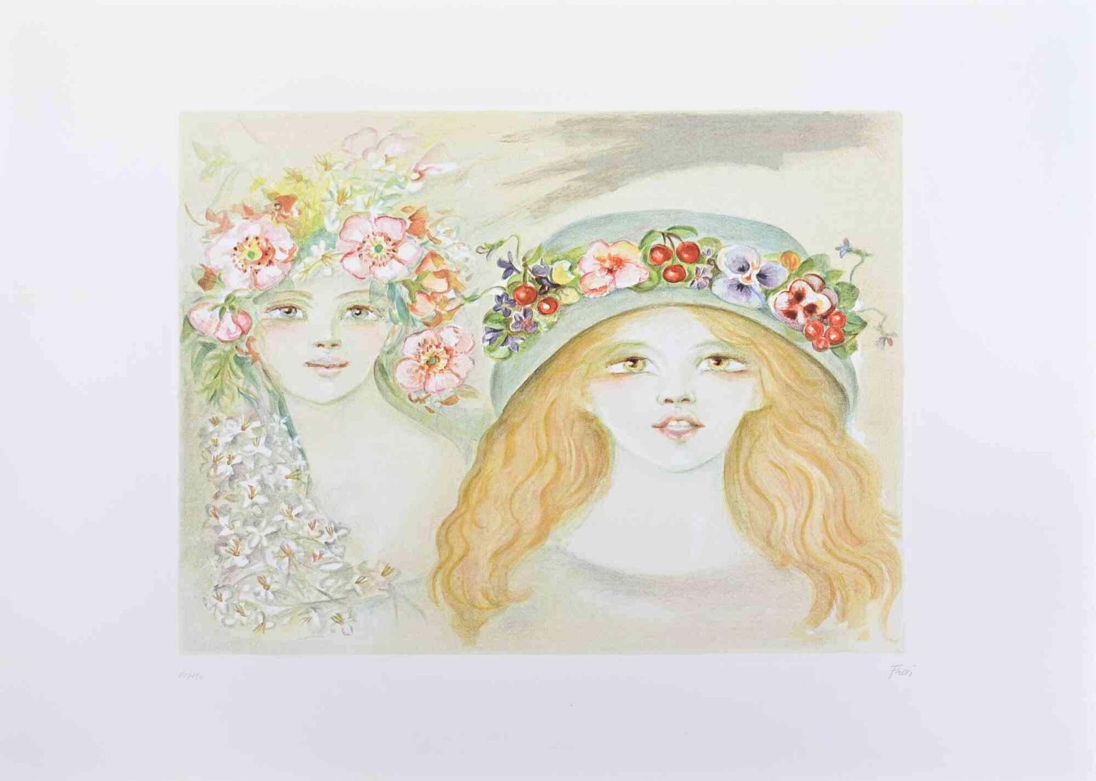 Felicita Fraisybils   Lithograph By Felicita Frai   1980s1980s