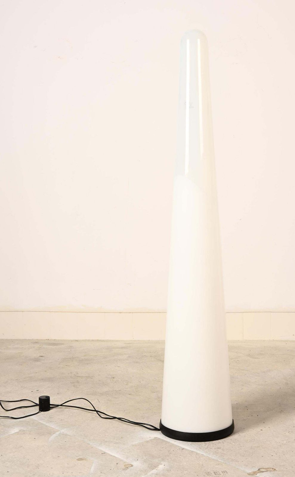 Italian Murano Glass Floor Lamp "Opo" By Giusto Toso photo vinterior