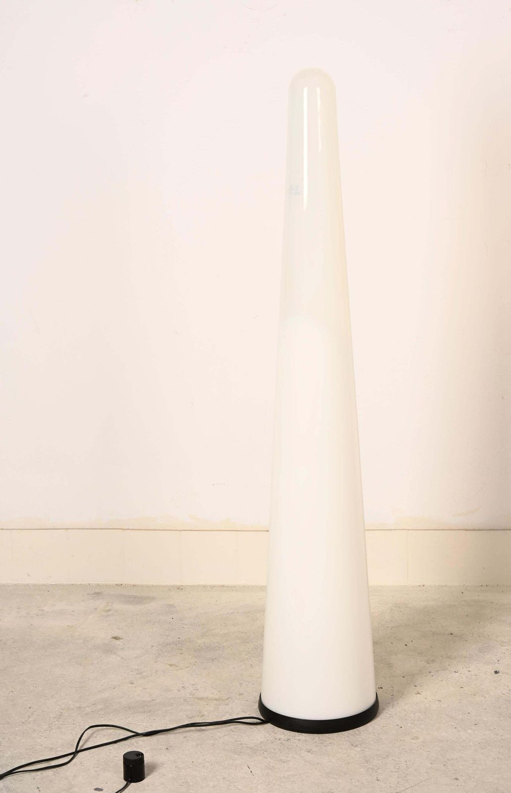 photo furniture Italian Murano Glass Floor Lamp "Opo" By Giusto Toso