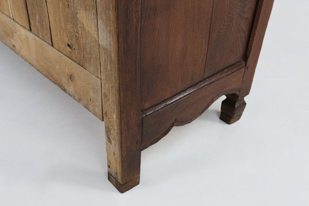 Antique Flemish Oak Cabinet, 1850s photo vintage