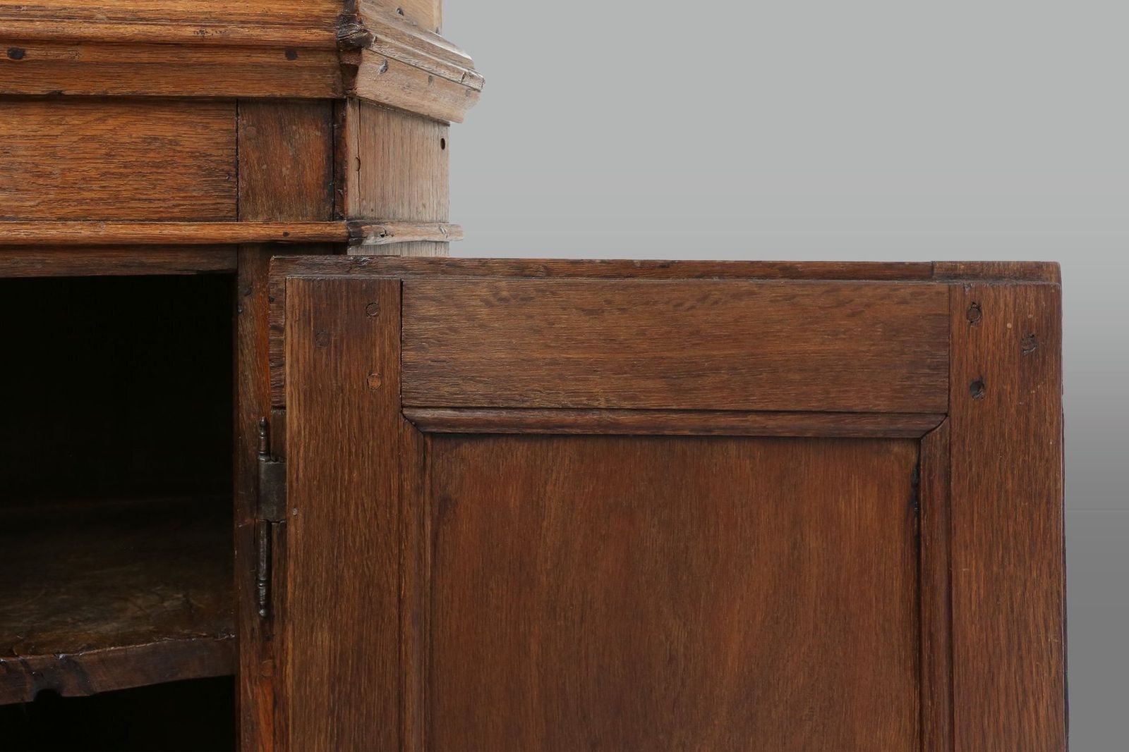 Vitrine Cabinet In Oak With Glass Windows, Germany, Early 18th Century photo buy