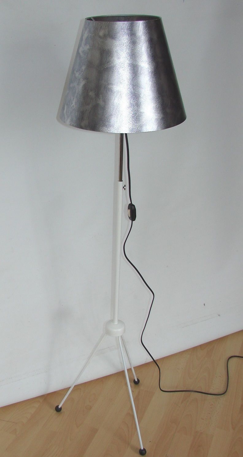 Floor Lamp A Gałecki, 60s photo vintage
