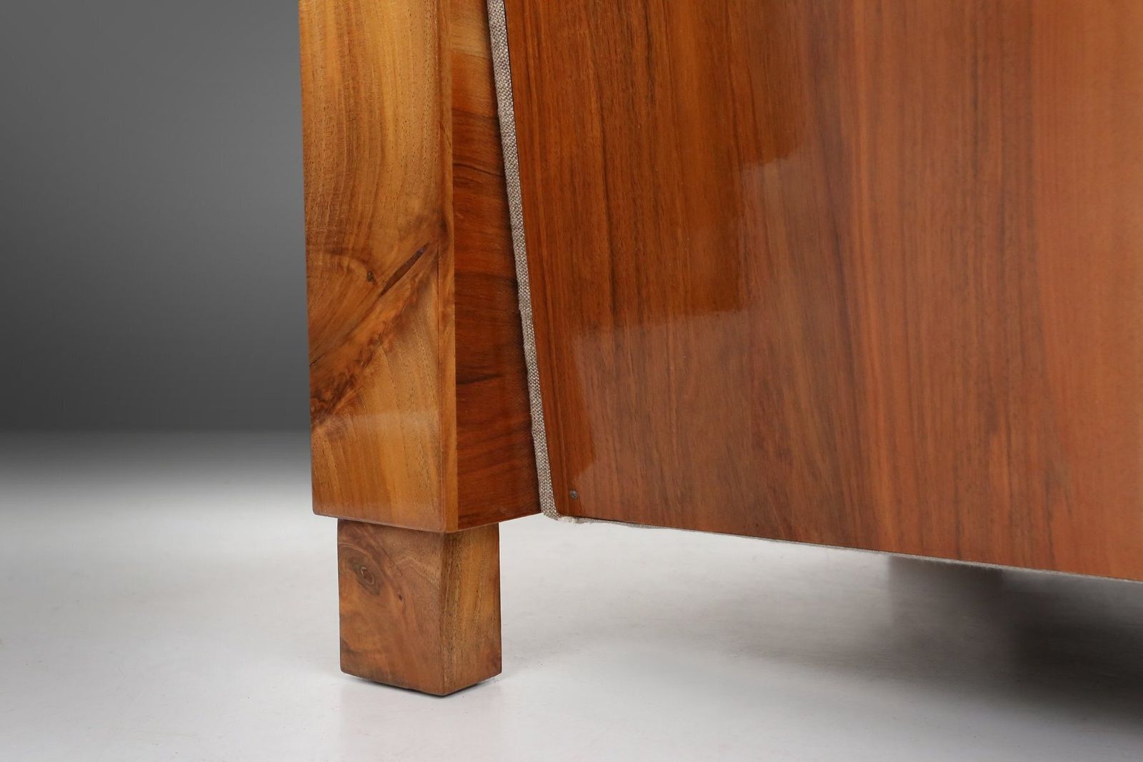 photo buy Art Deco Armchairs In Walnut Veneer, France, 1930s, Set Of 2
