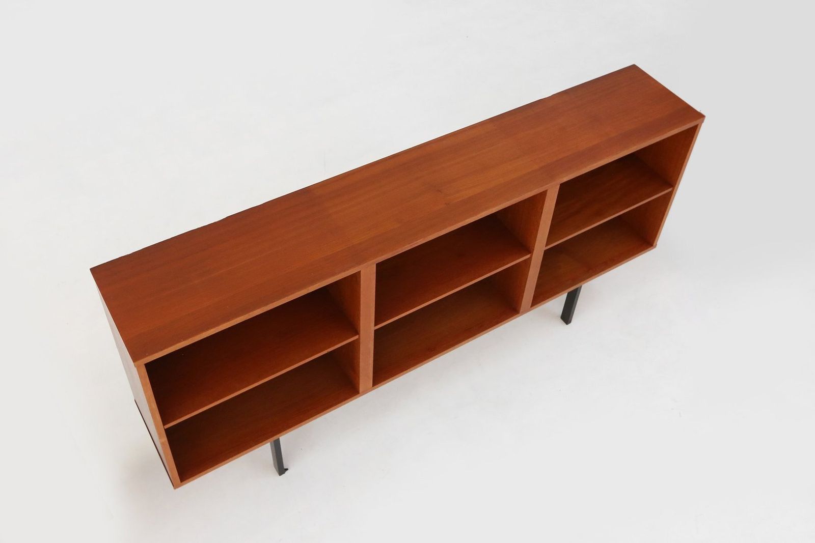 photo furniture Mid‑Century Teak Cabinets, Belgium, 1960s, Set Of 3