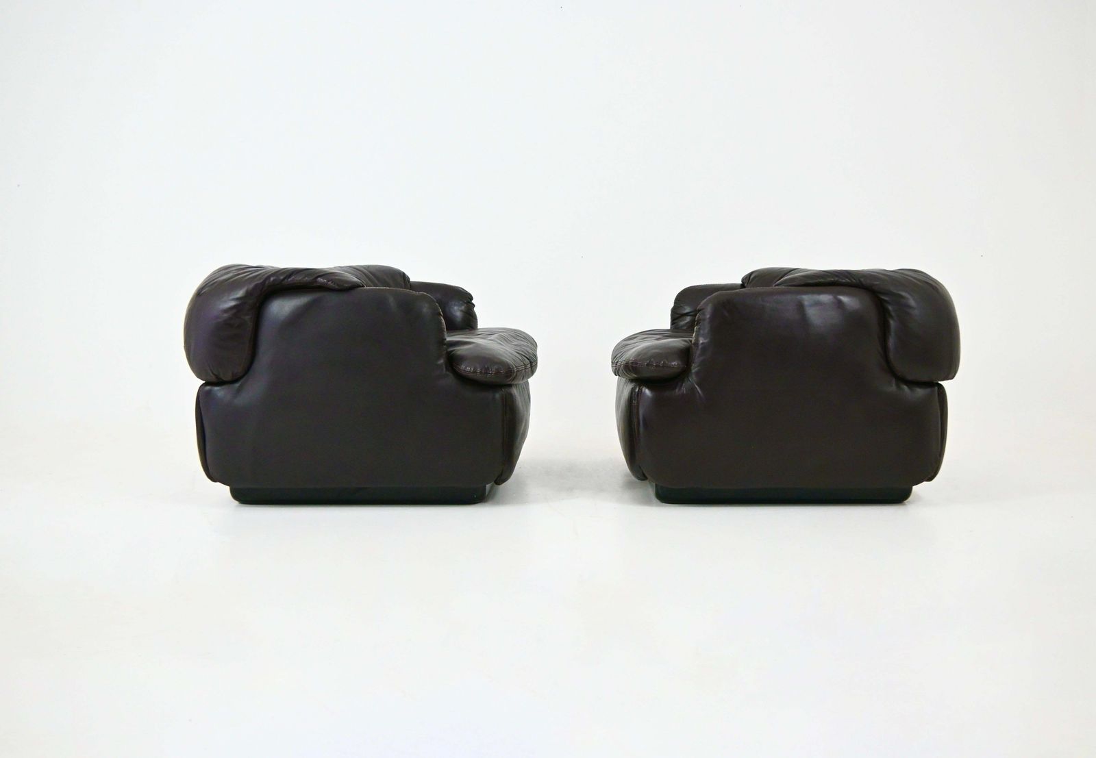 Confidential Lounge Chairs By Alberto Rosselli For Saporiti Italia, 1970s photo 5714.0