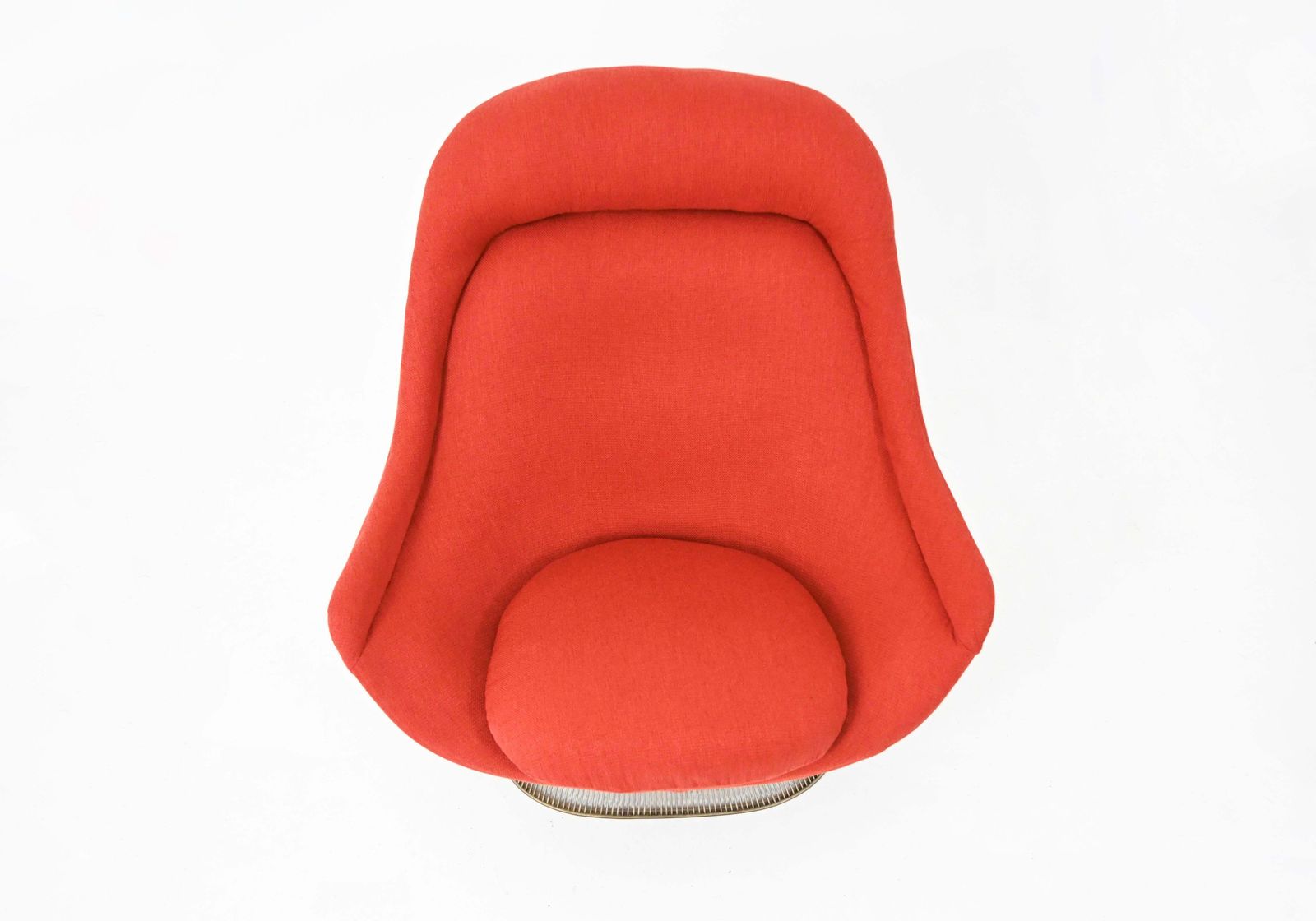 photo furniture Lounge Chair & Ottoman By Warren Platner For Knoll International, 1960s
