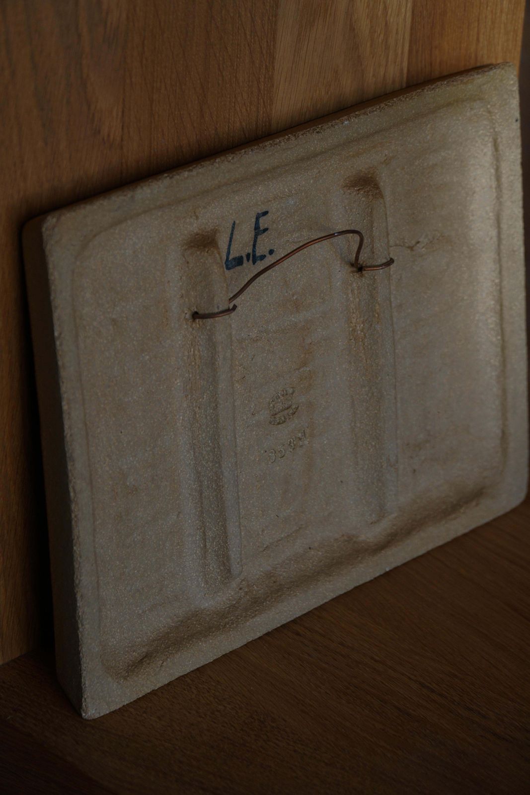 photo buy Mid 20th Century, Decorative Danish Ceramic Relief, Søholm, 1960s