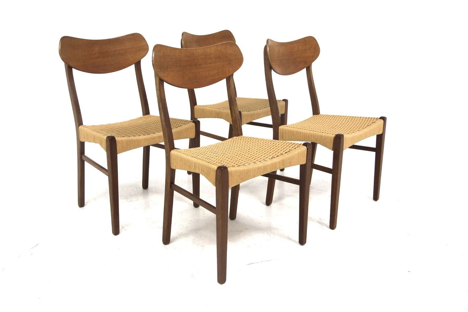 Scandinavian Teak Chairs, Denmark, 1960s, Set Of 4 photo 1725.0