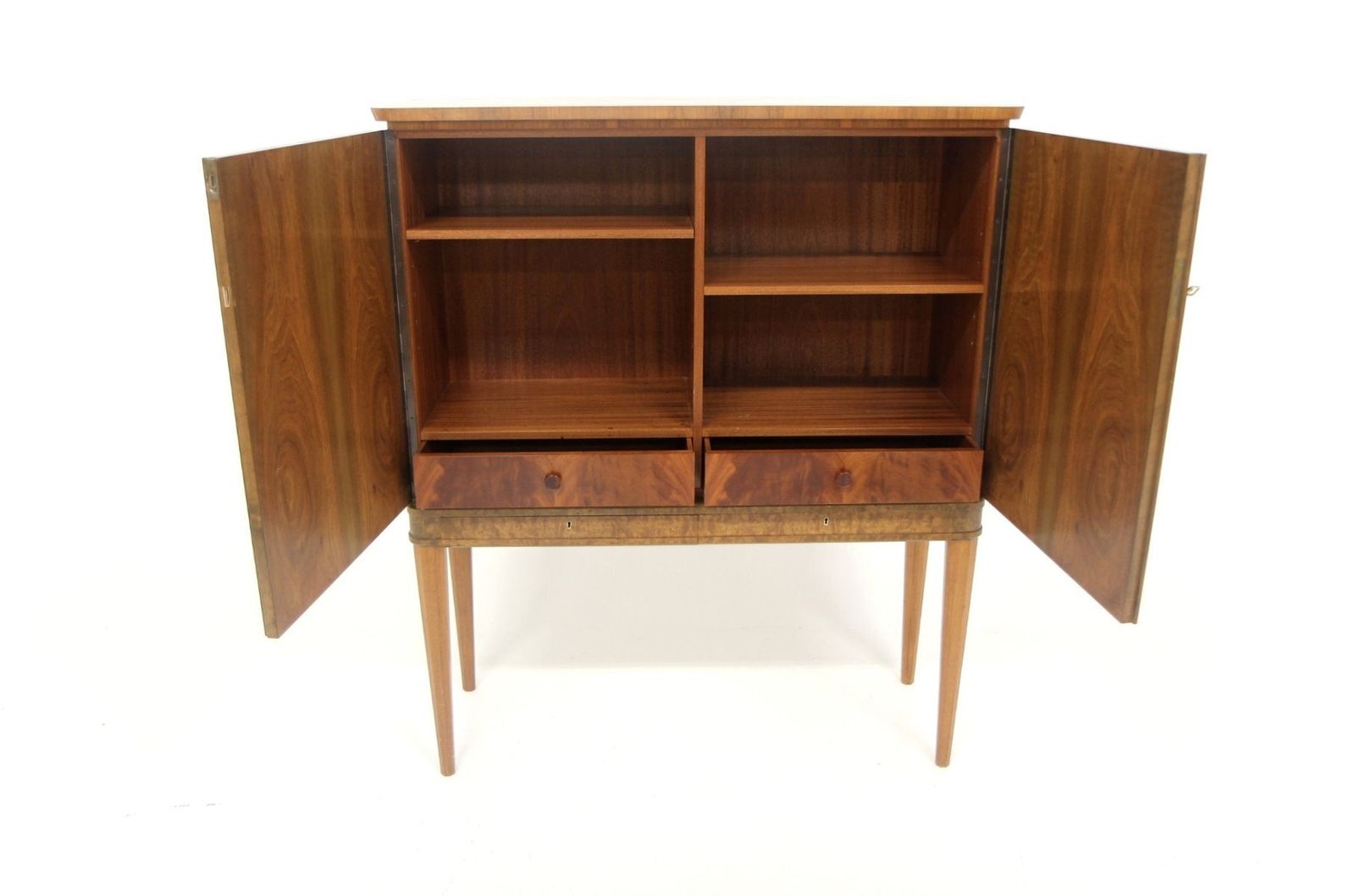 Swedish Modern Scandinavian Buffet In Walnut From Reiners, Mjölby, Sweden, 1930s photo buy