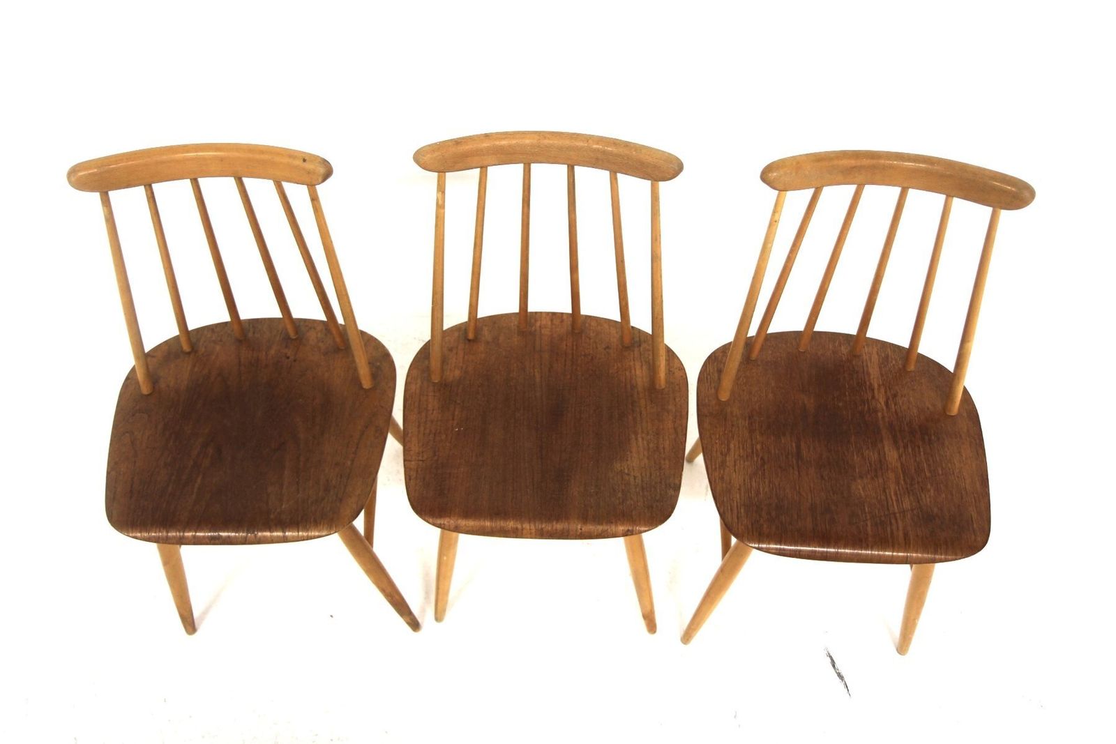Fanett Teak Chairs By Ilmari Tapiovaara For Edsby Verken, Sweden, 1960s, Set Of 6 photo 1725.0