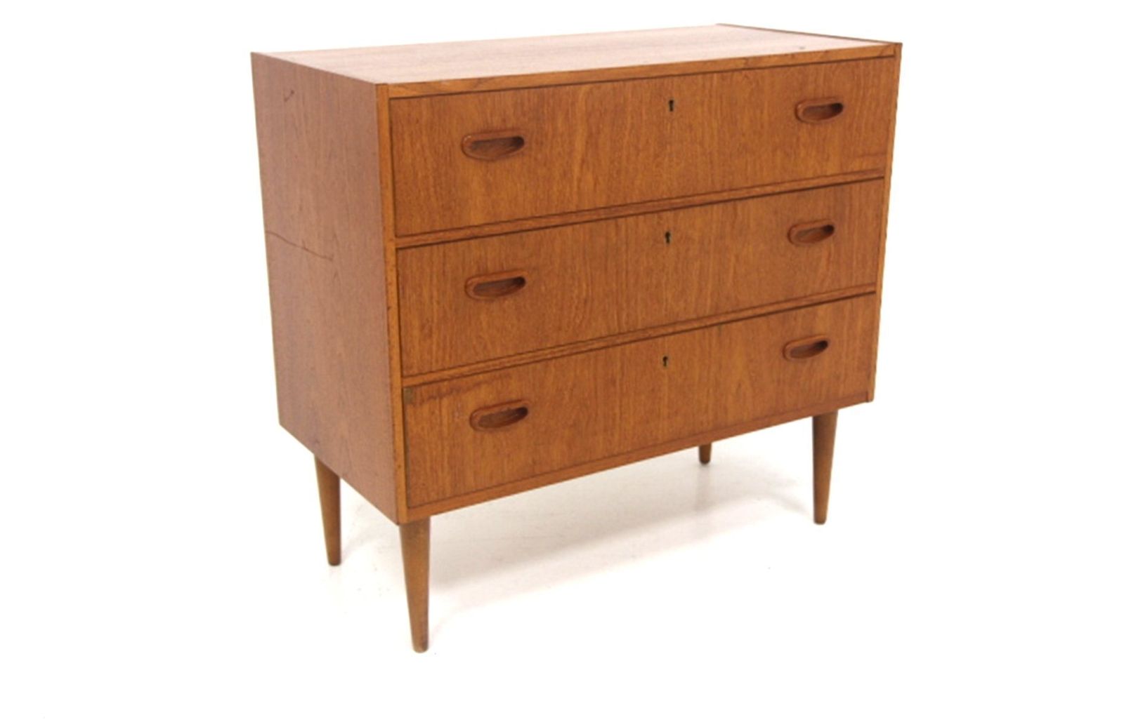 Scandinavian Teak Chest Of Drawers, Sweden, 1960s photo for sale