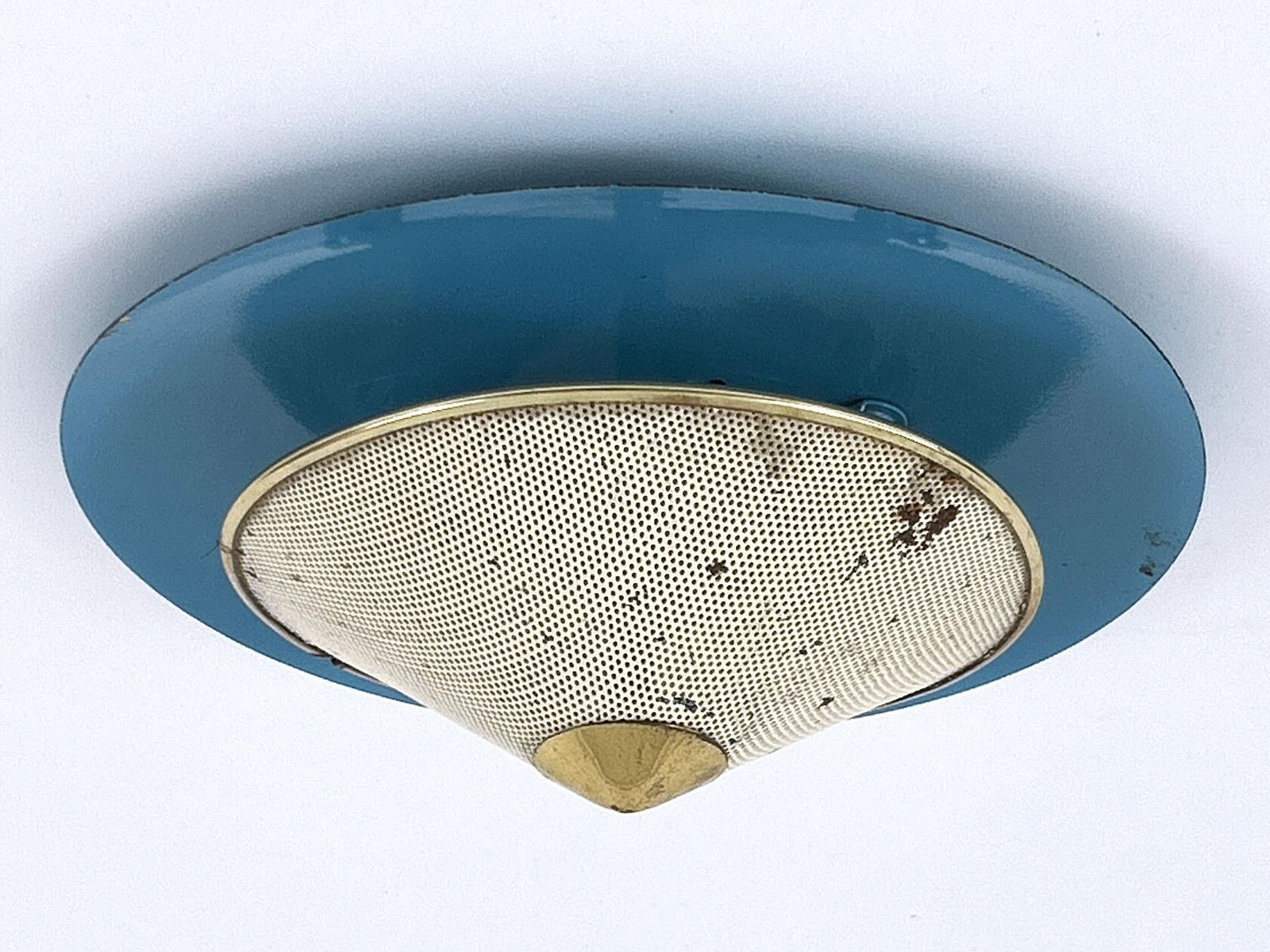 Extremely Rare Mid Century Modern Sconce Or Flush Mount Germany 1950s photo buy