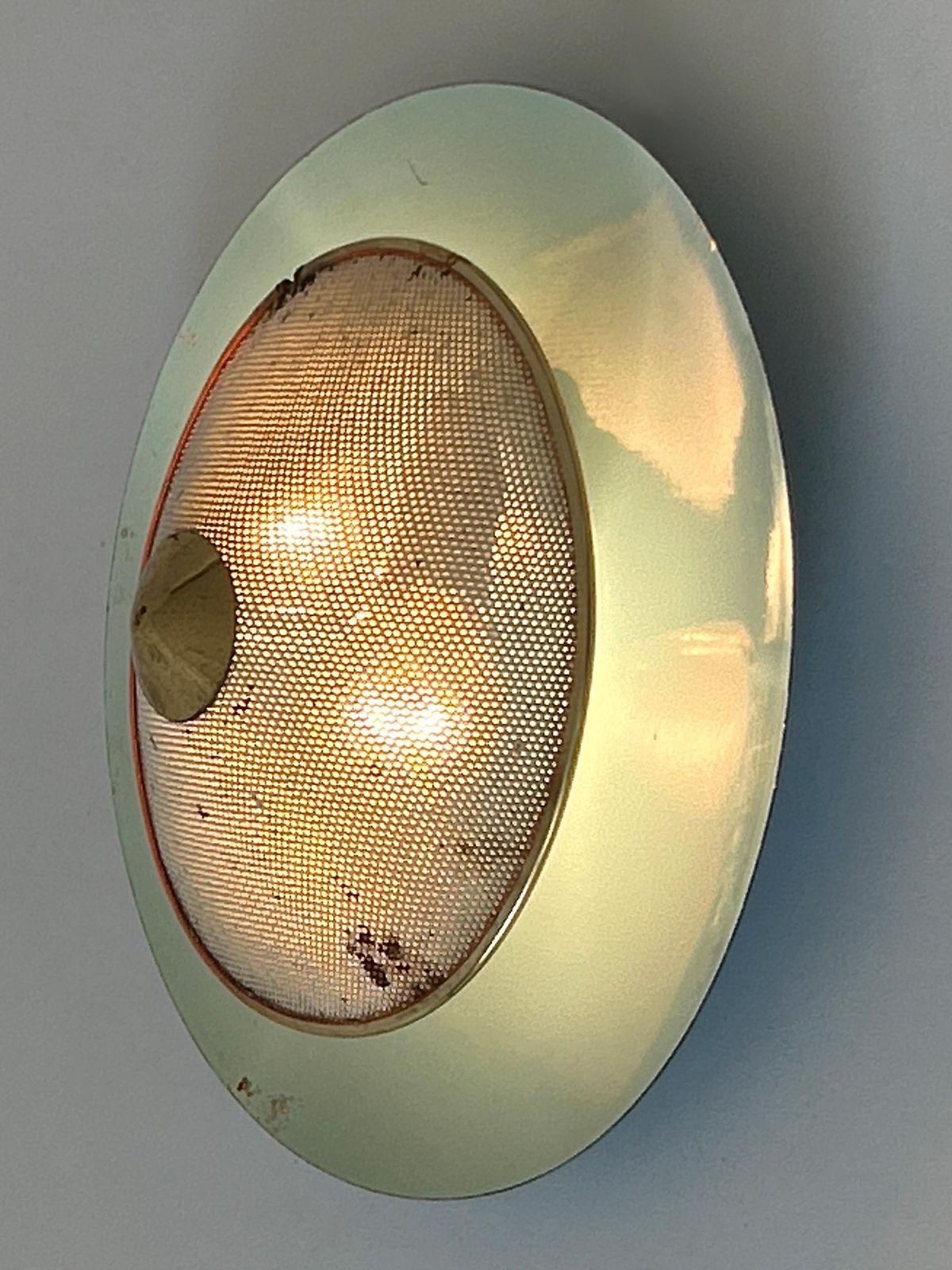 photo vinterior Extremely Rare Mid Century Modern Sconce Or Flush Mount Germany 1950s